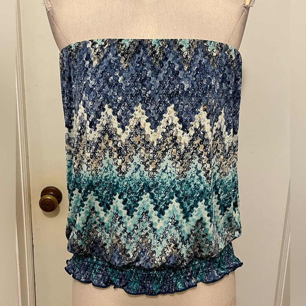 Veronica M strapless top SZ S - Picture 1 of 1